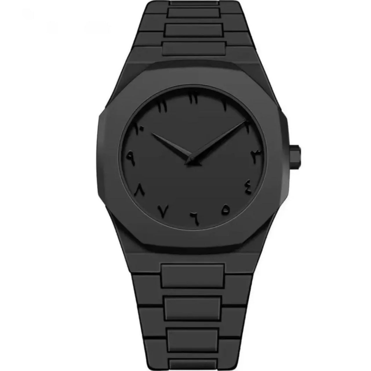 Black Arabic Aura Watch